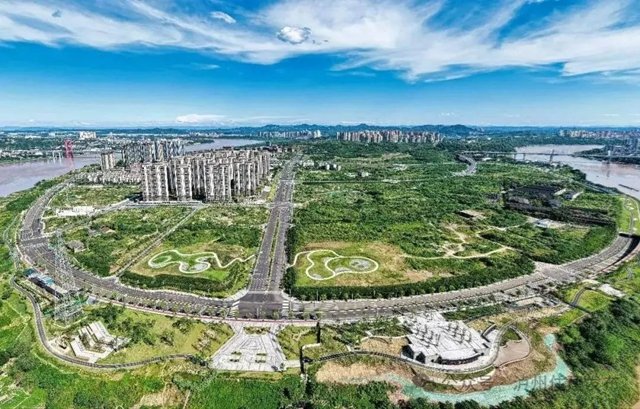 泸州这些绝美的江景,从一条鱼开始!(图10) 河畅、水清、岸绿、景美