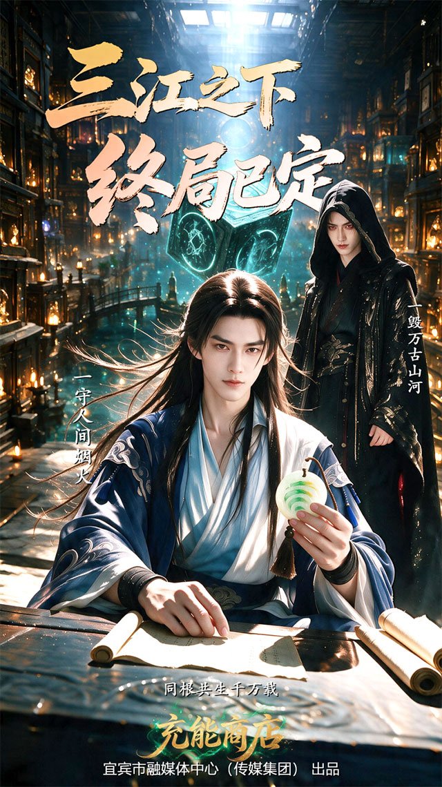 宜宾首部原创AI漫剧即将上线!期待拉满!(图2) AI漫剧《充能商店》