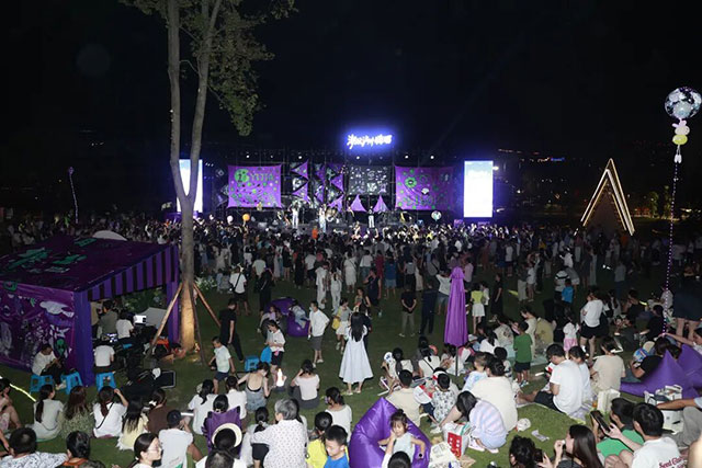 现场千人合唱不散场!“潮玩泸州”看见不一样的酒城夜(图24) 开云网页版手机版新人权益