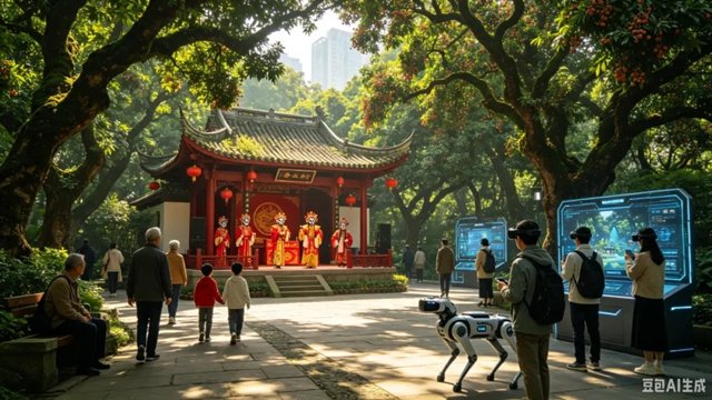 泸州:看川剧、撸机器狗、穿汉服,还有VR随便玩!这个月底桂圆林等你(图4) 漫步“城市天然氧吧”